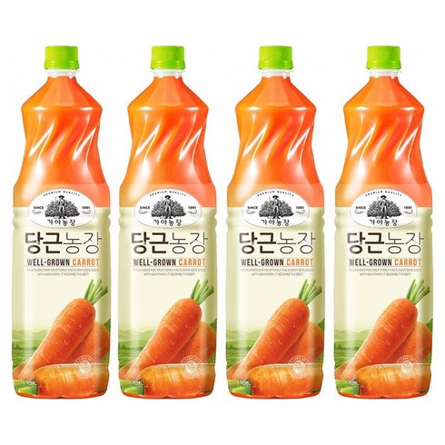 가야농장 당근농장 1.5L x 4페트, 4개