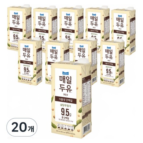 매일두유 - 매일두유 99.9, 950ml, 20개