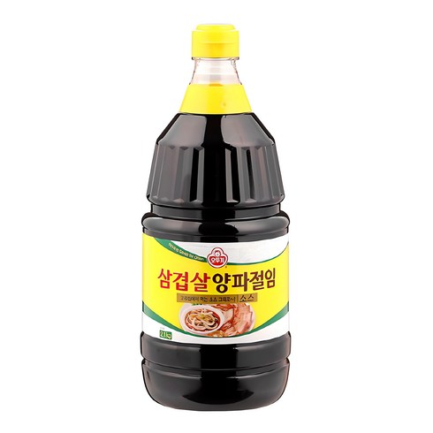 오뚜기양파절임소스 - 오뚜기 삼겹살 양파절임 소스, 2.1kg, 1개