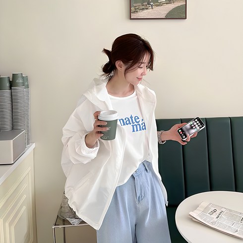 여름바람막이 - [난닝구]씨켈프 후드바람막이점퍼