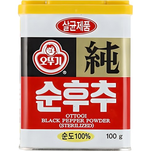 순후추 - 오뚜기 순후추, 100g, 1개