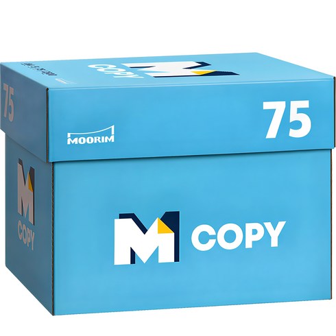 페이퍼miilka4용지 - MCopy 복사용지 75g, A4, 2500개