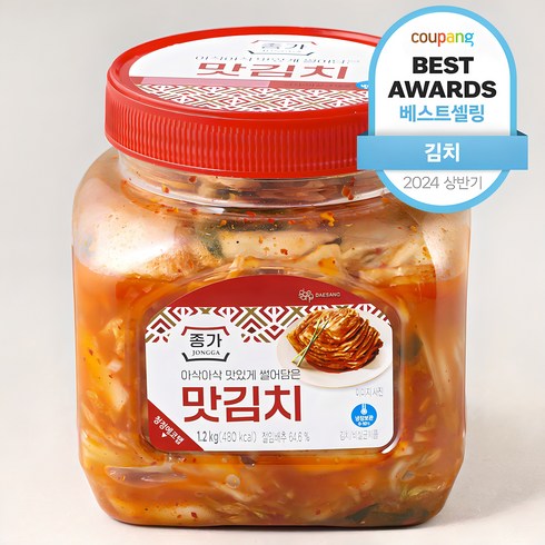 종가 - 종가 맛김치 PET, 1.2kg, 1개