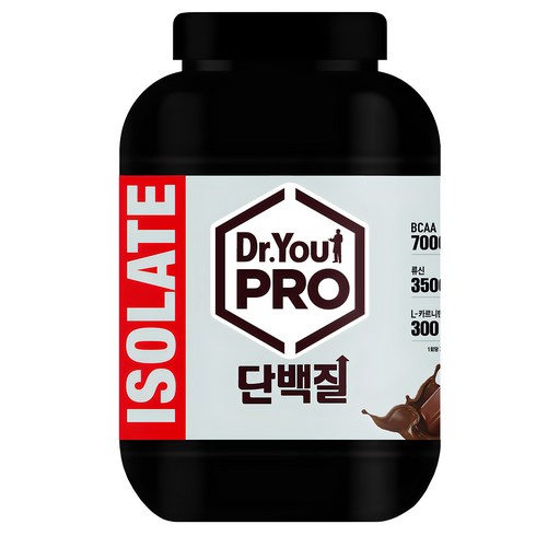 닥터유프로틴 - 닥터유 프로 단백질 파우더 아이솔레이트 초코, 1.008kg, 1개