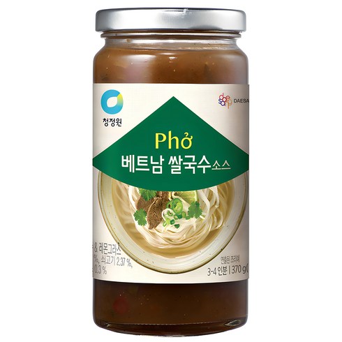 쌀국수소스 - 청정원 베트남 쌀국수 소스, 370g, 1개