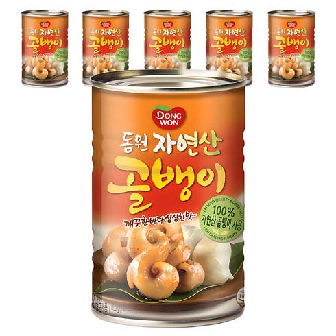 동원자연산골뱅이400g - 동원 자연산 골뱅이, 400g, 6개