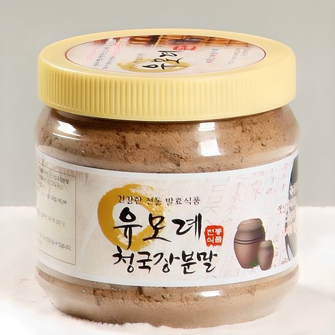 생태맘청국장가루 - 유모례청국장가루 / 100% 국산콩 사용/ 맛있고 장에좋은 미생물/ 아침이 즐거워져요, 1개, 500g