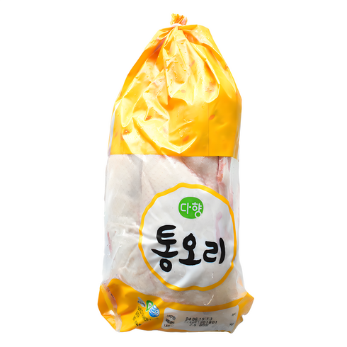 생오리 - 다향오리 통오리(냉장) 백숙용 2.3kg~2.4kg 1개