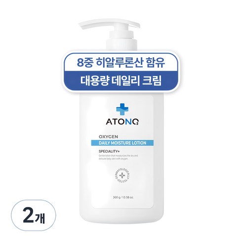 아토앤오투로션 - 아토앤오투 옥시젠 데일리 모이스처 로션, 300g, 2개