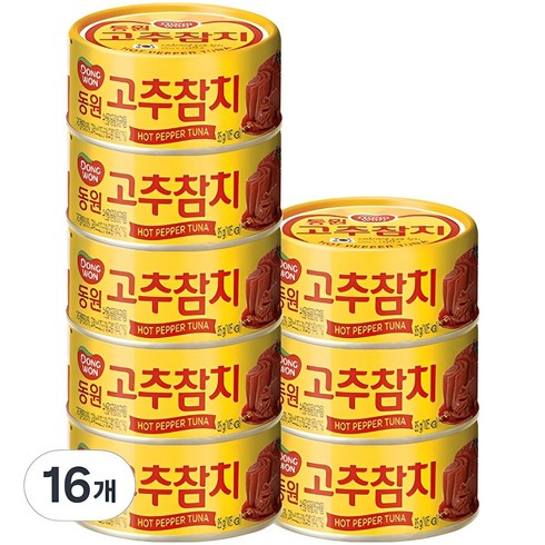 동원고추참치85g - 동원 고추 참치, 85g, 16개