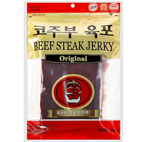 육포 - 코주부 육포 오리지날, 900g, 1개