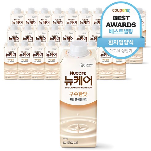 식사대용단백질쉐이크 - 뉴케어 구수한맛 완전균형영양식, 200ml, 30개