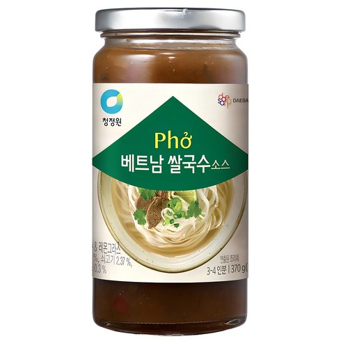 쌀국수육수 - 청정원 베트남 쌀국수 소스, 370g, 1개