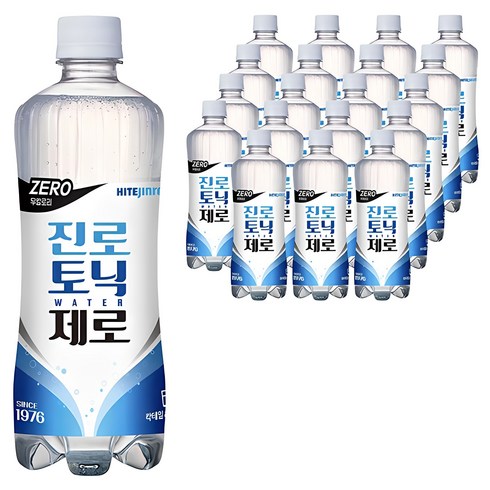 일품진로 - 하이트진로 토닉워터 제로, 600ml, 20개