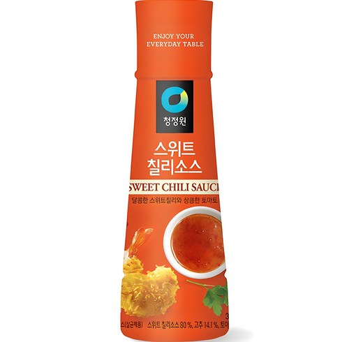 칠리소스 - 대상 청정원 스위트칠리소스, 1개, 365g