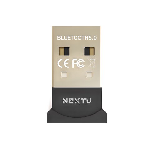 블루투스동글 - 넥스트유 블루투스5.0 USB 동글, NEXT-204BT, 혼합 색상