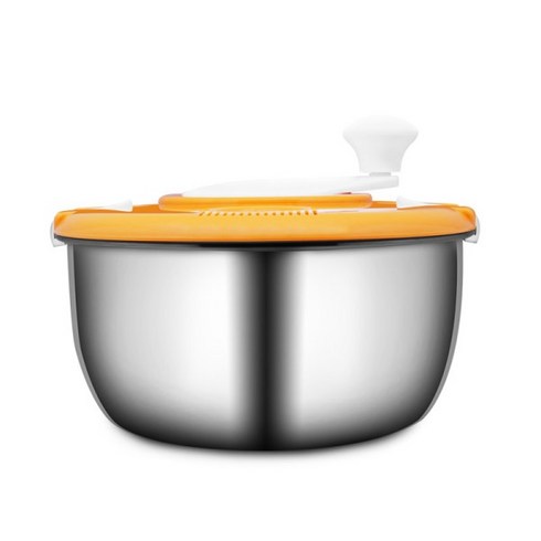 스텐 야채탈수기 - 벨라쿠진 비스트로 야채 탈수 샐러드 스피너 24cm, 혼합색상