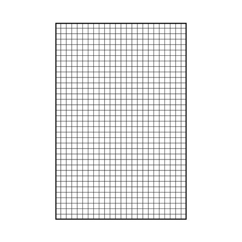 JNCP 휀스망 120x180cm 메쉬망 네트망 철망 악세사리진열대 방묘, 블랙, 1개