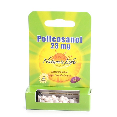 네이쳐스라이프 폴리코사놀 23mg 미니 타블렛, 60정, 1개