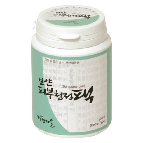 자연마을 뽀얀 피부 청정팩 워시오프, 1개, 1개