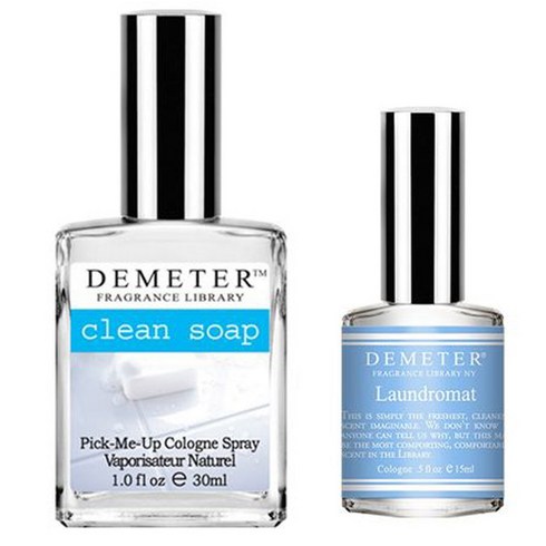 데메테르클린솝 - 데메테르 오 드 코롱 2종 세트, 클린솝 30ml + 런드로맷 15ml, 1세트, 1세트
