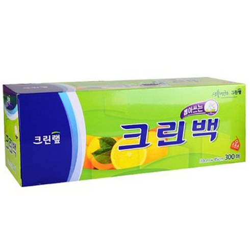 크린랲 뽑아쓰는 크린백, 대(L), 300매입, 1개