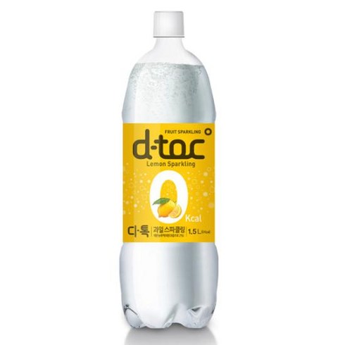 디톡 과일 스파클링워터 1.5L 레몬, 1개