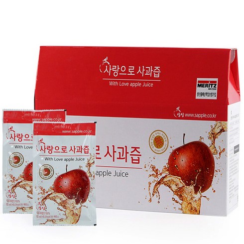 싱싱 사랑으로 사과즙, 100ml, 30개