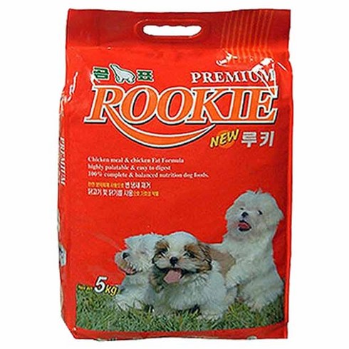 루키 프리미엄 사료 5kg., 5kg, 1개입