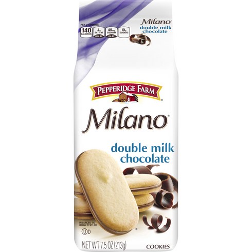 페퍼리지팜 밀라노 더블 밀크 초콜릿 쿠키, 213g, 1개