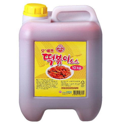 오뚜기 떡볶이소스 10kg, 1개