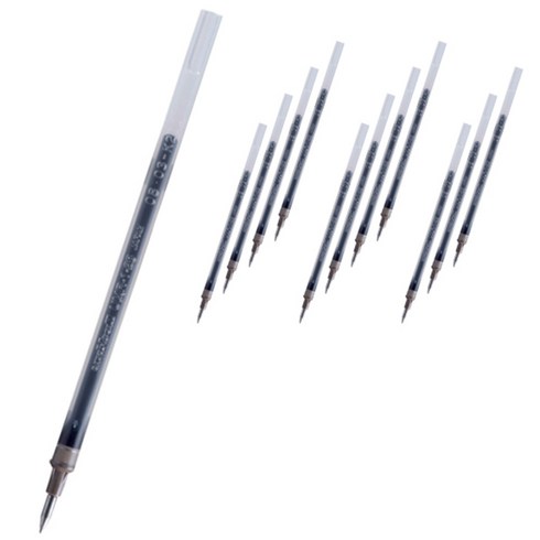 미츠보시심 - 미쯔비시 시그노 유니볼 리필심 UMR-1 0.28mm, 블랙, 12개