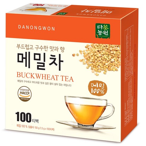 다농원 메밀차 구수한맛, 1.5g, 100개입, 1개