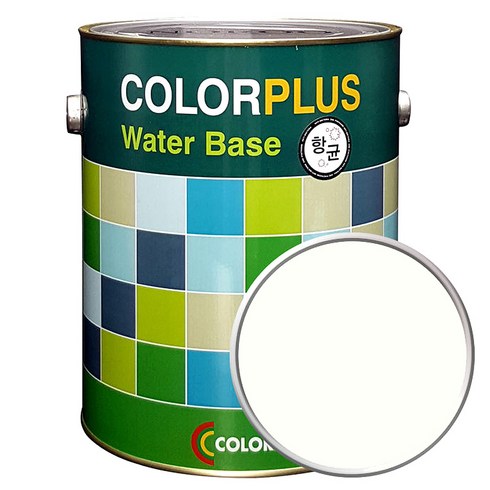 노루페인트 컬러플러스 페인트 4L, 크림화이트, 1개