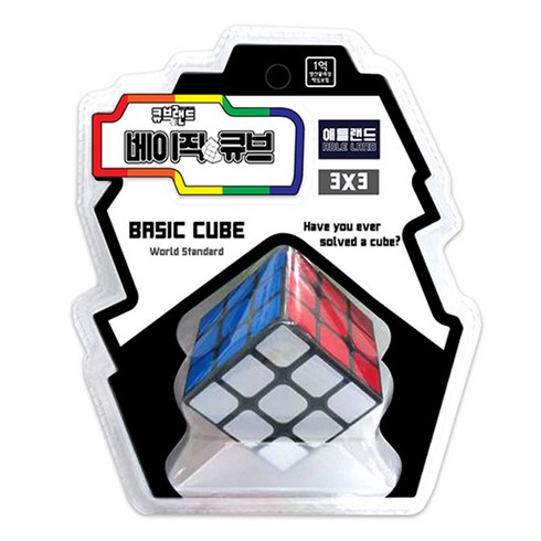 애들랜드 큐브랜드 3 x 3 베이직큐브, 혼합 색상