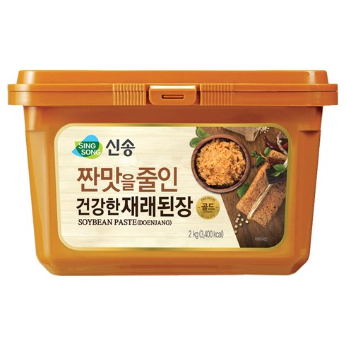 짠맛을 줄인 건강한 재래된장 2kg, 1개