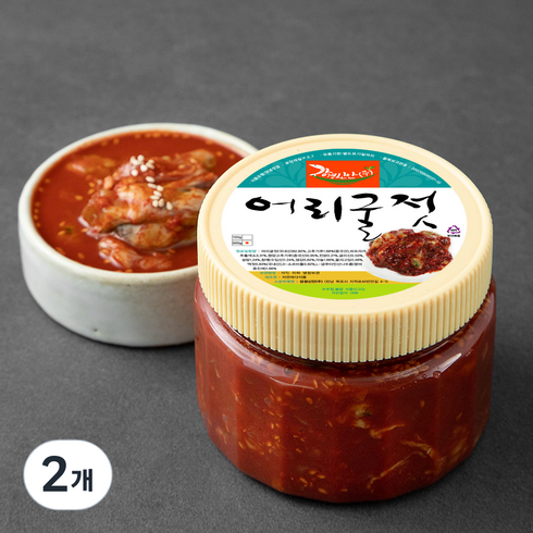 강경신안 어리굴젓 (냉장), 500g, 2개