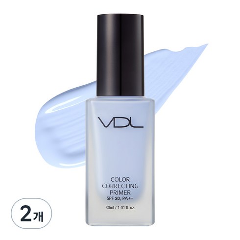 vdl프라이머 - 브이디엘 컬러 코렉팅 프라이머 30ml, 03 세레니티, 2개