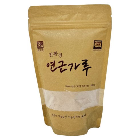 연근밥가루 - 온뜨락 친환경 연근가루, 180g, 1개