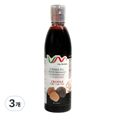 빌라모데나 발사믹 크림 트러플 버섯 소스, 250ml, 3개