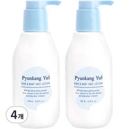 편강율 키즈앤베이비 페이스로션 스위트 오렌지, 200ml, 4개