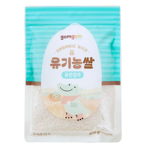 후기쌀가루 - 곰곰 유기농쌀 굵은입자, 400g, 1개