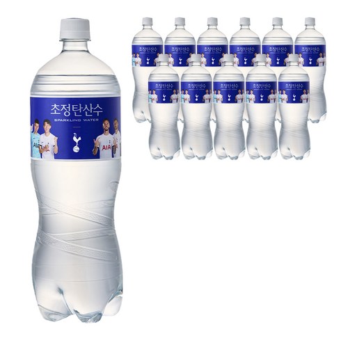 sparklingdcpecloverczmo/ros - 초정탄산수 플레인, 1.5L, 12개