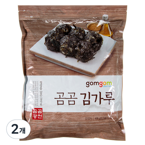 곰곰 김가루, 400g, 2개