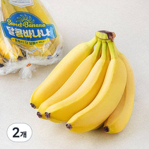 홈플러스장보기 - 신세계푸드 에콰도르 달콤 바나나, 2개, 1.2kg 내외