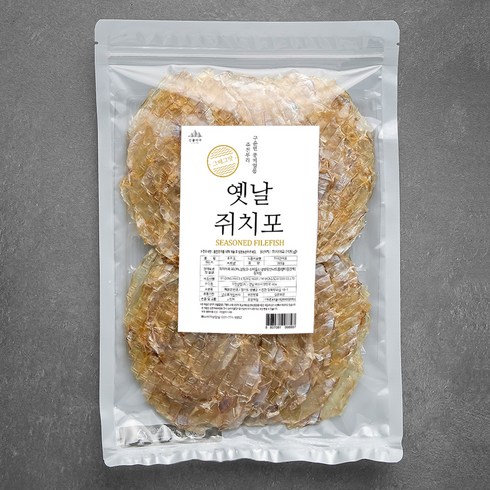 산골어부 순삭 옛날쥐치포, 300g, 1개