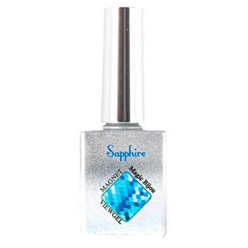 마그넷젤 밀키웨이 컬러젤  - 마그넷젤 매직비쥬 컬러젤 10ml, Sapphire, 1개