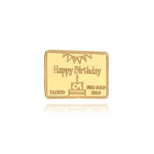 1g골드바 - 로이드 24K 골드바 생일축하 Gift Card LFZ20U3AZ