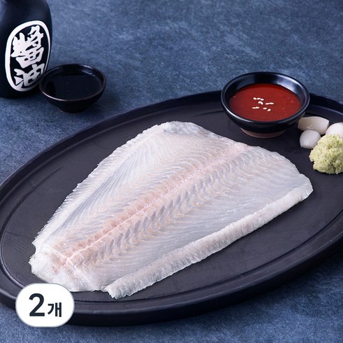 바이킹마켓 광어필렛 (냉장), 250g, 2개