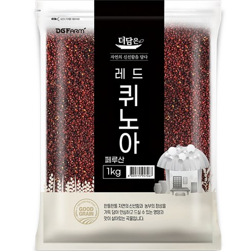 아이보리퀴노아 - 더담은 레드 퀴노아, 1kg, 1개